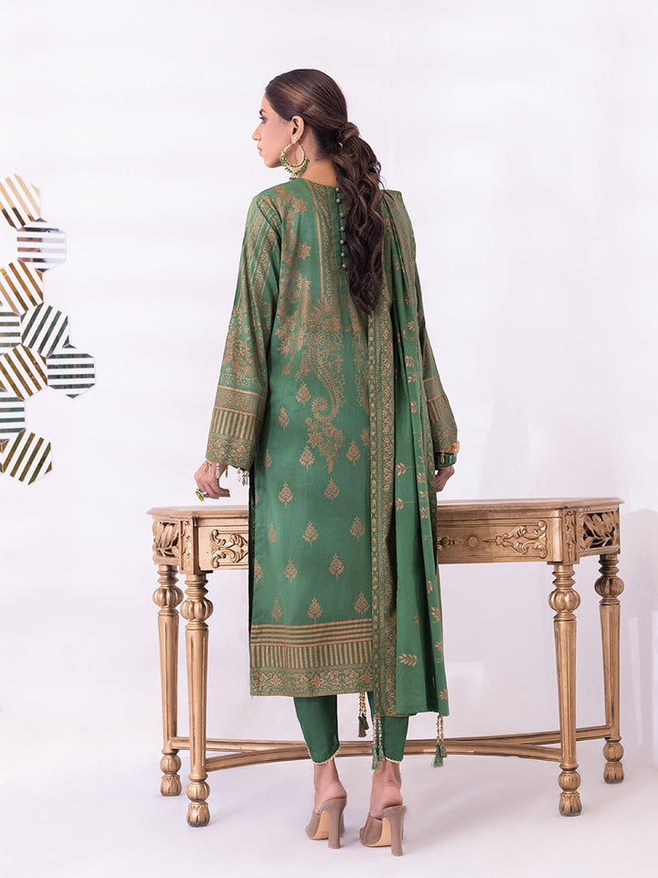3pc Unstitched- Paste Printed Lawn Suit (SS-00054AUT) - SalitexOnline