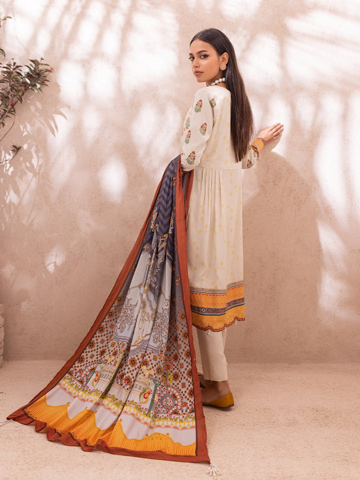 3pc Unstitched Printed Linen Vol.2 (WK-01192UT) - SalitexOnline