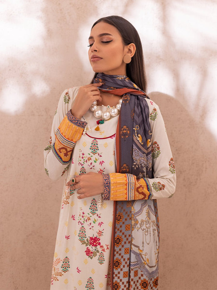 3pc Unstitched Printed Linen Vol.2 (WK-01192UT) - SalitexOnline