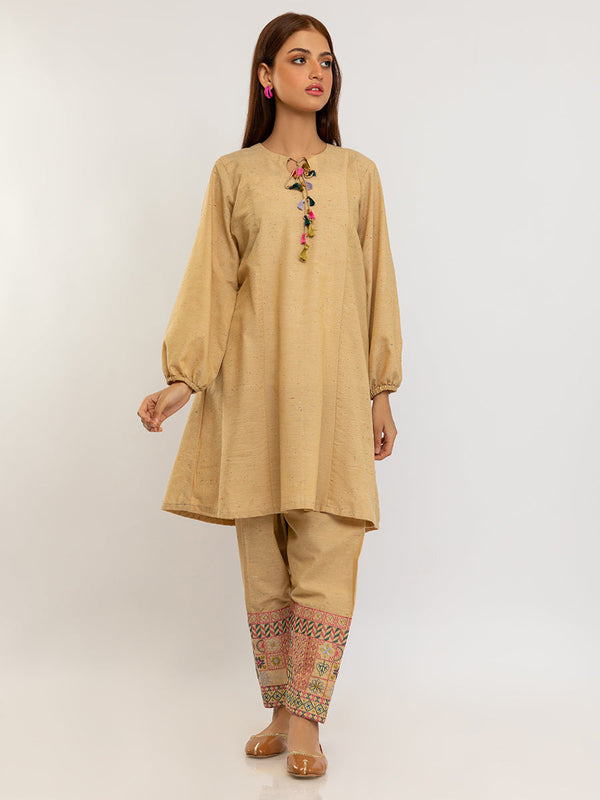 2pc - Stitched Casual Khaddar Pret