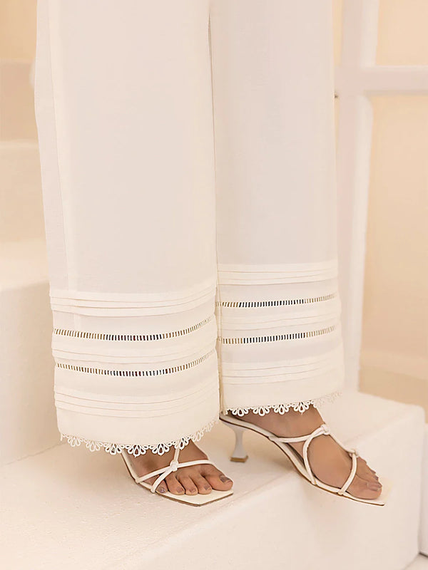 1PC Plain Lycra Stitched Trouser