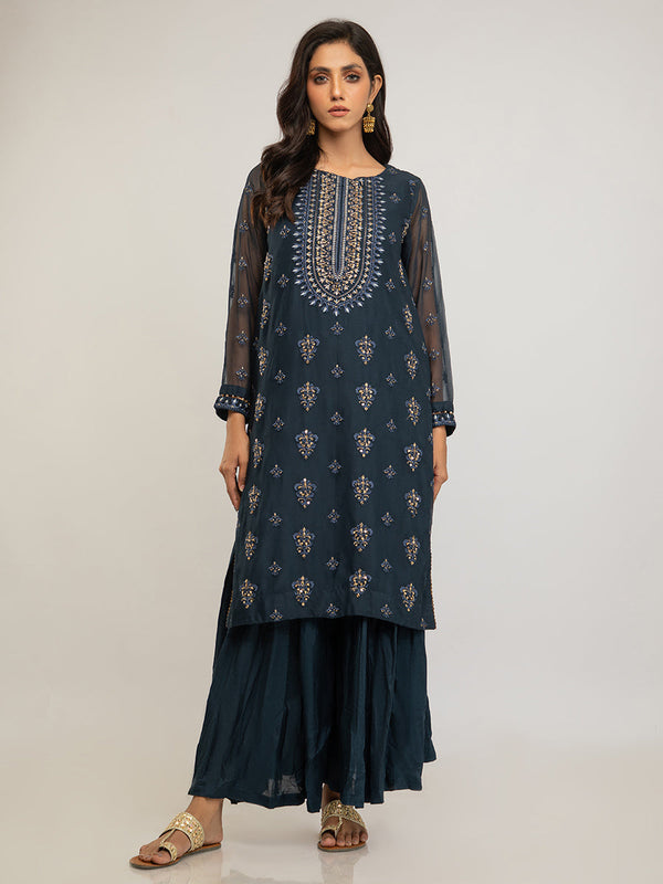 2Pc luxury Pret (Formal Wear)