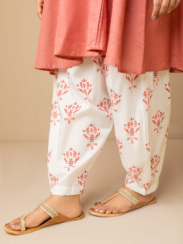 1pc Stitched Basic Printed Shalwar