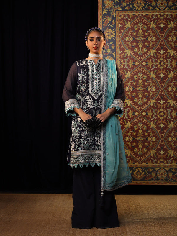 FESTIVE FORMAL EMBROIDERED SUIT