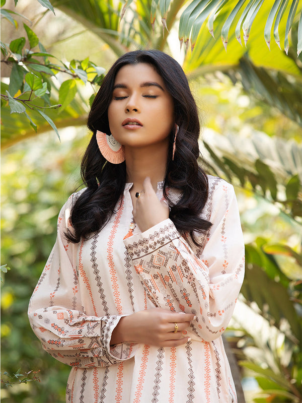 1Pc Lawn Stitched Shirt