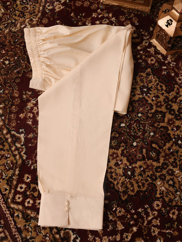1PC Stitched Basic Dyed Trouser