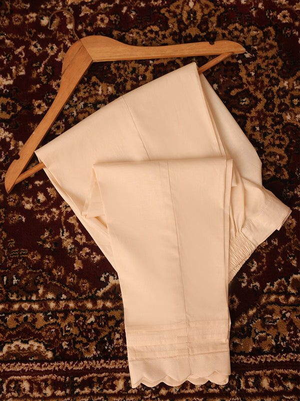 1PC Stitched Plain Cotton Trouser