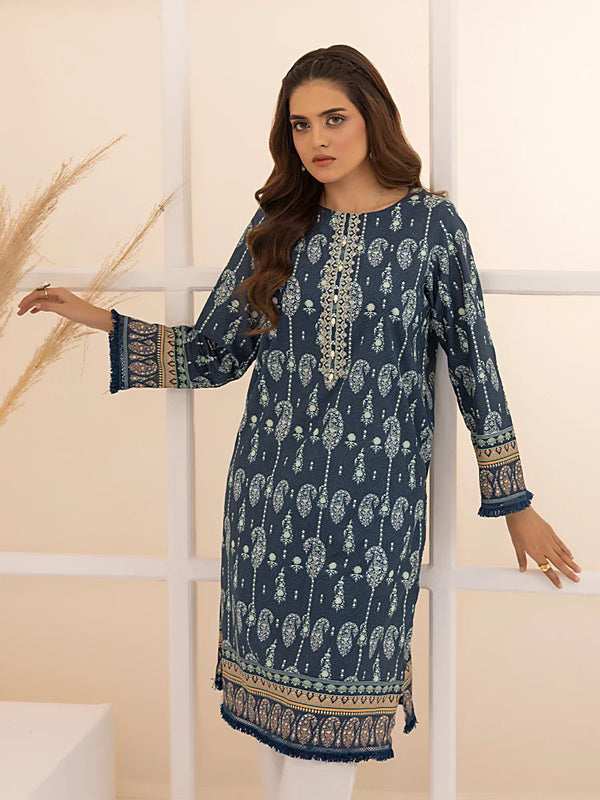 1PC Stitched Cambric Printed Shirt