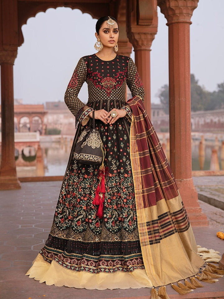Bahaar - 3pc Unstitched Luxury Chiffon - Dastak (HC-28) - SalitexOnline
