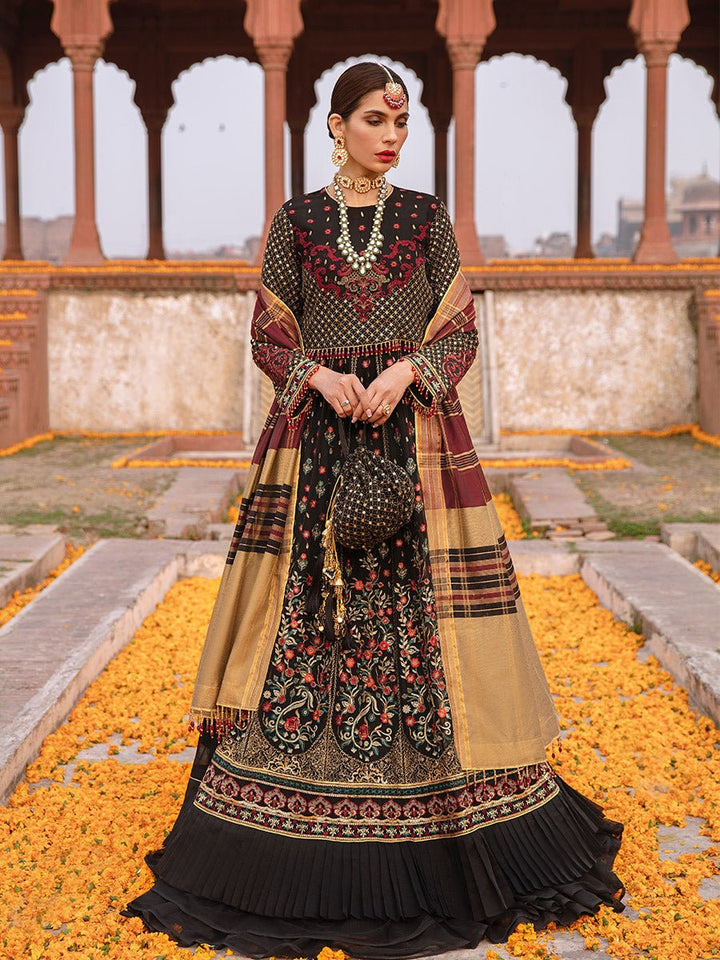 Bahaar - 3pc Unstitched Luxury Chiffon - Dastak (HC-28) - SalitexOnline