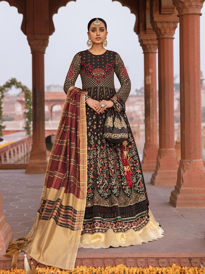 Bahaar - 3pc Unstitched Luxury Chiffon - Dastak (HC-28) - SalitexOnline
