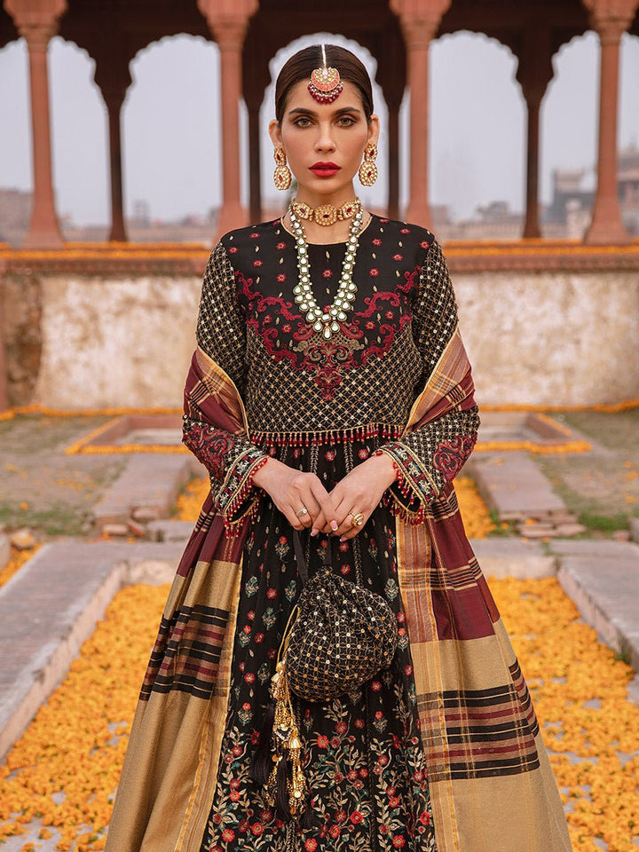 Bahaar - 3pc Unstitched Luxury Chiffon - Dastak (HC-28) - SalitexOnline