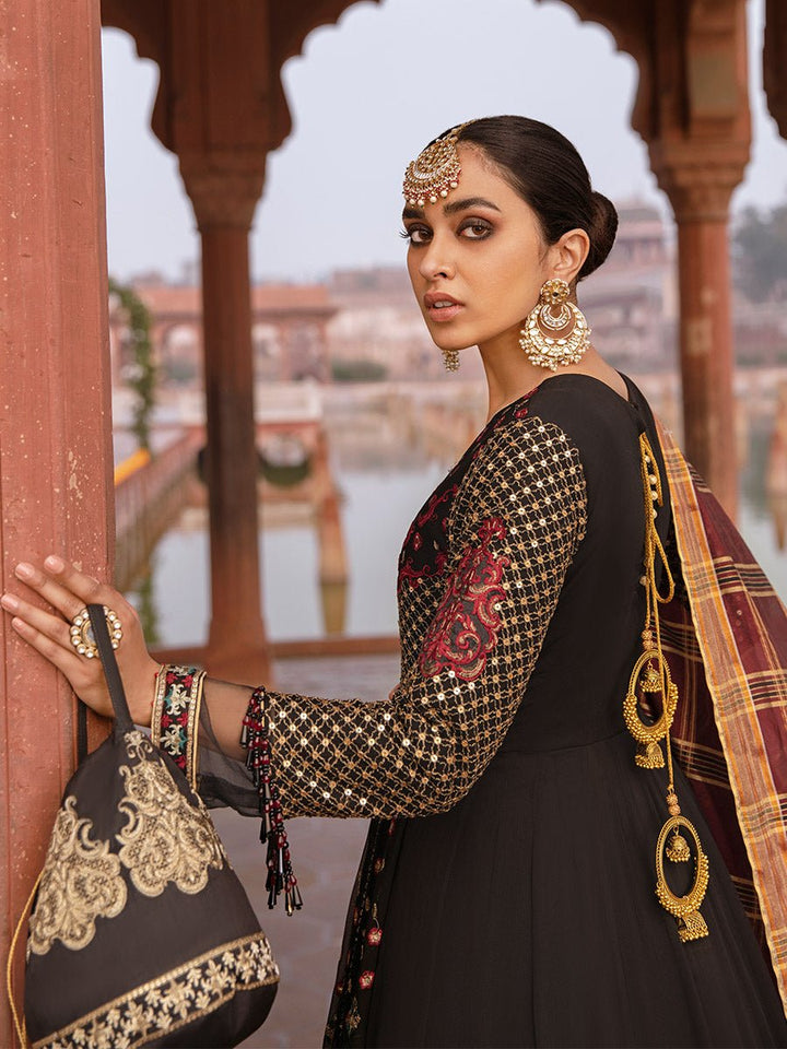Bahaar - 3pc Unstitched Luxury Chiffon - Dastak (HC-28) - SalitexOnline