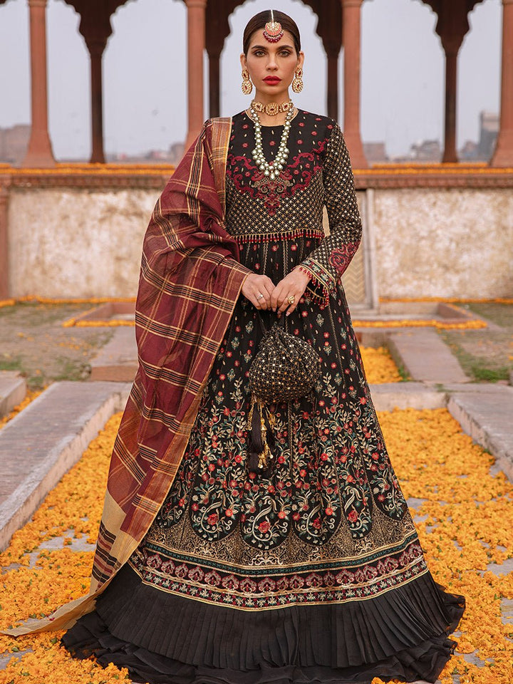 Bahaar - 3pc Unstitched Luxury Chiffon - Dastak (HC-28) - SalitexOnline