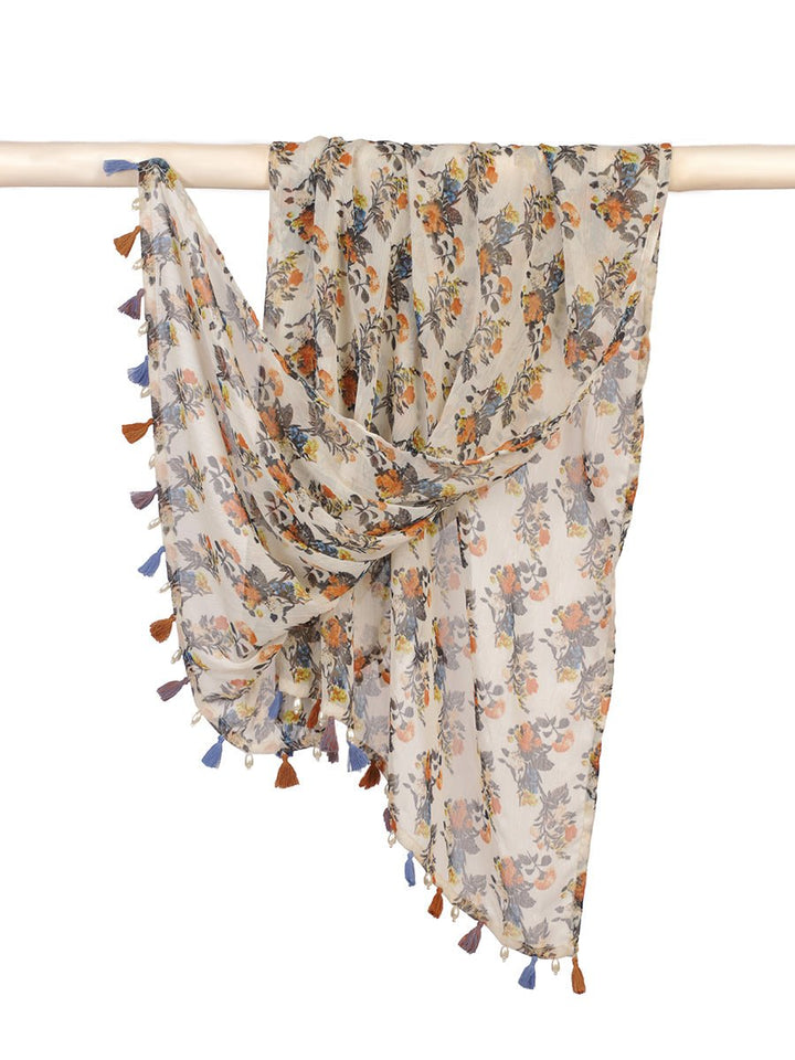 Chiffon Stole - (ST-00005UN) - SalitexOnline