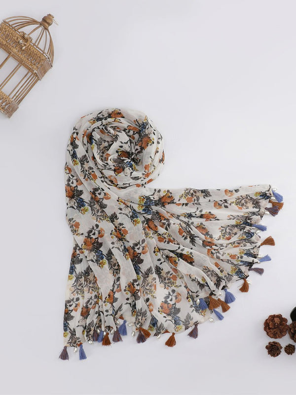 Chiffon Stole - (ST-00005UN) - SalitexOnline