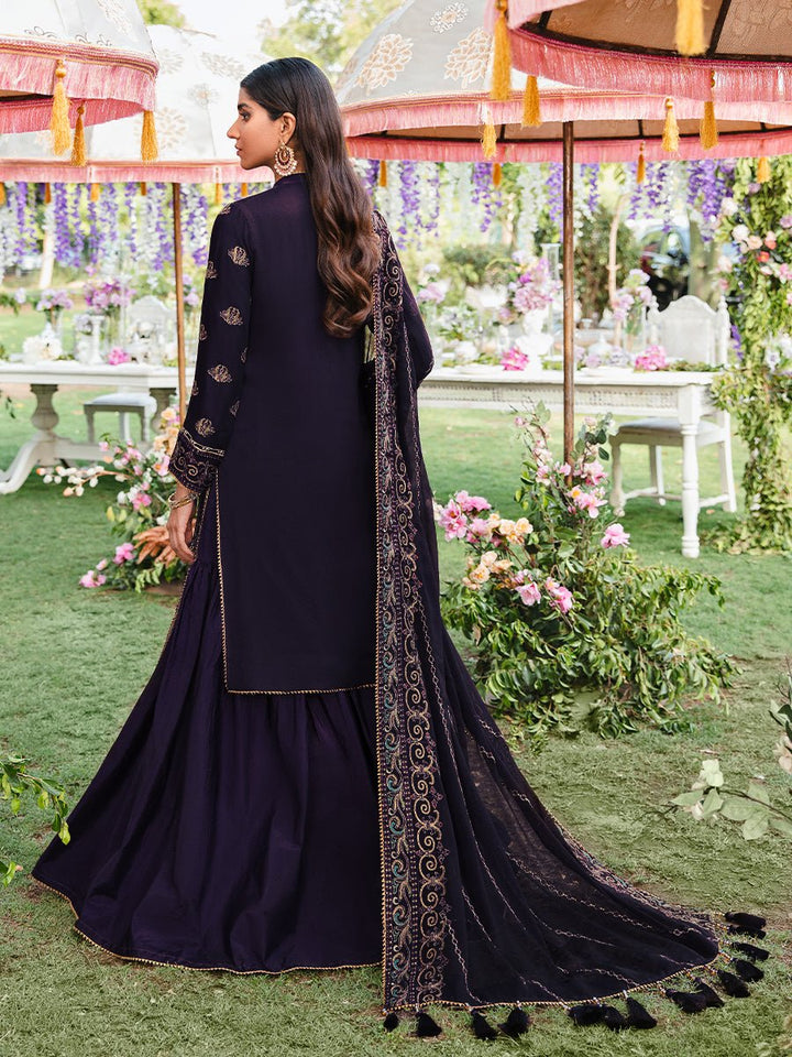 Mystic - Unstitched Luxury Chiffon - Retro (HC-00039UT) - SalitexOnline