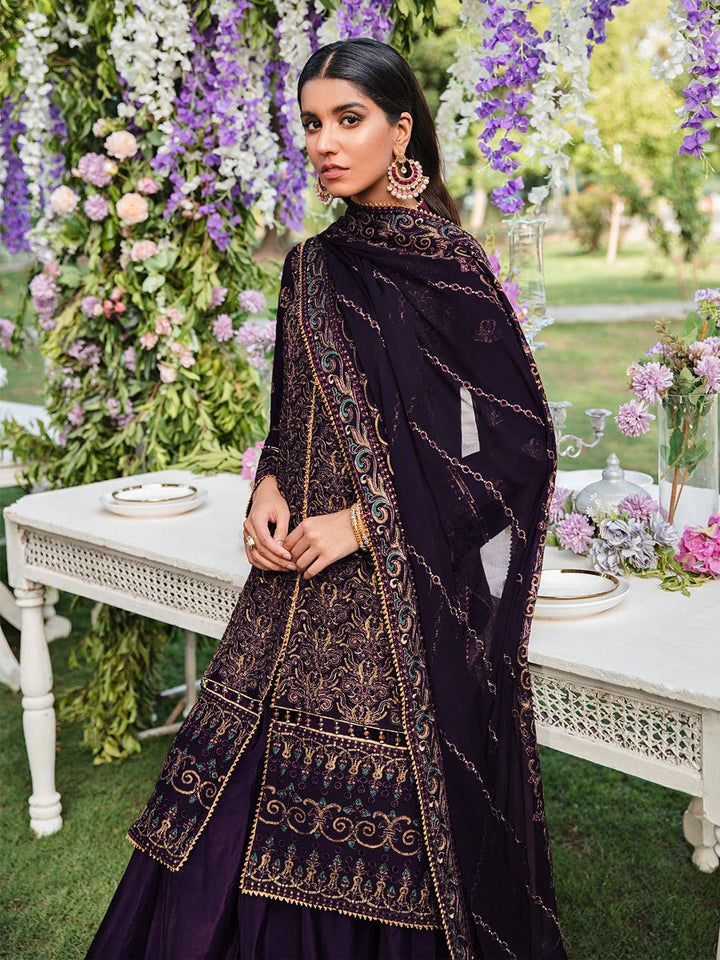 Mystic - Unstitched Luxury Chiffon - Retro (HC-00039UT) - SalitexOnline