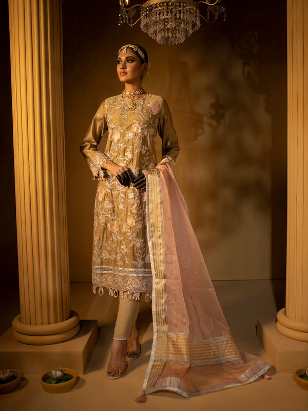 FESTIVE FORMAL EMBROIDERED SUIT