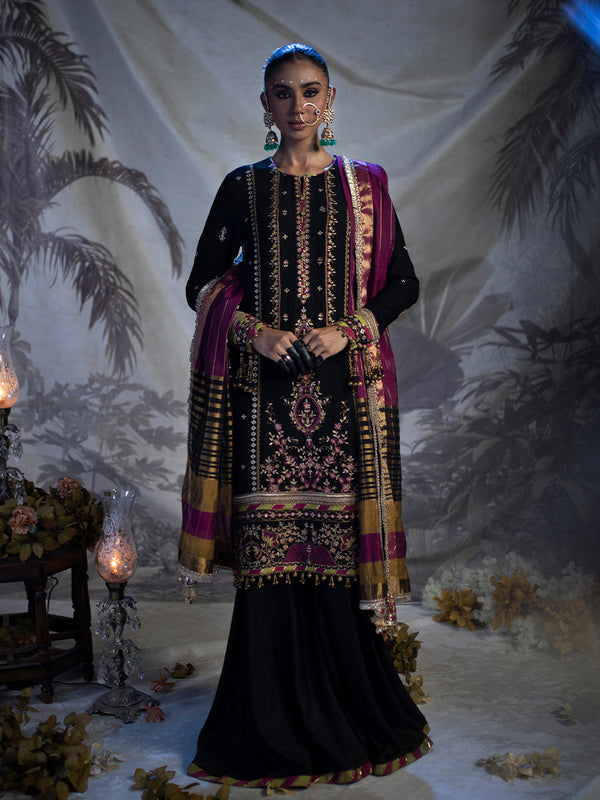 FESTIVE FORMAL EMBROIDERED SUIT