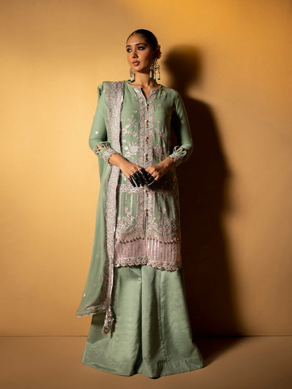 FESTIVE FORMAL EMBROIDERED SUIT