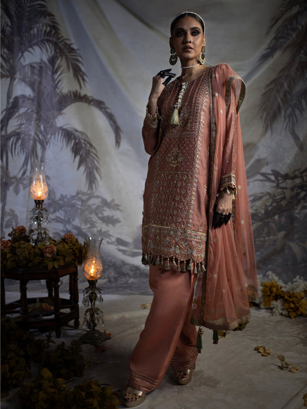 FESTIVE FORMAL EMBROIDERED SUIT
