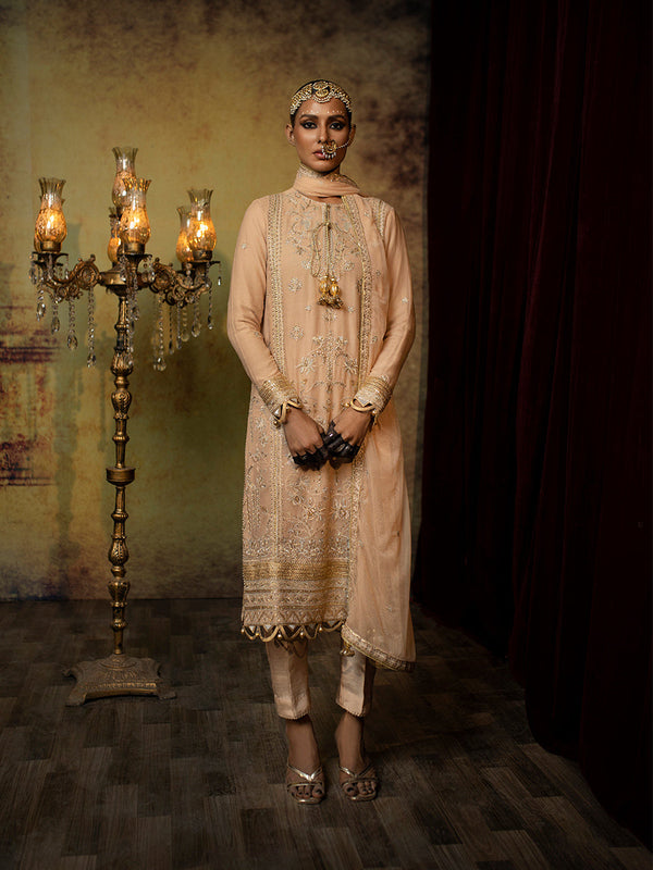 FESTIVE FORMAL EMBROIDERED SUIT