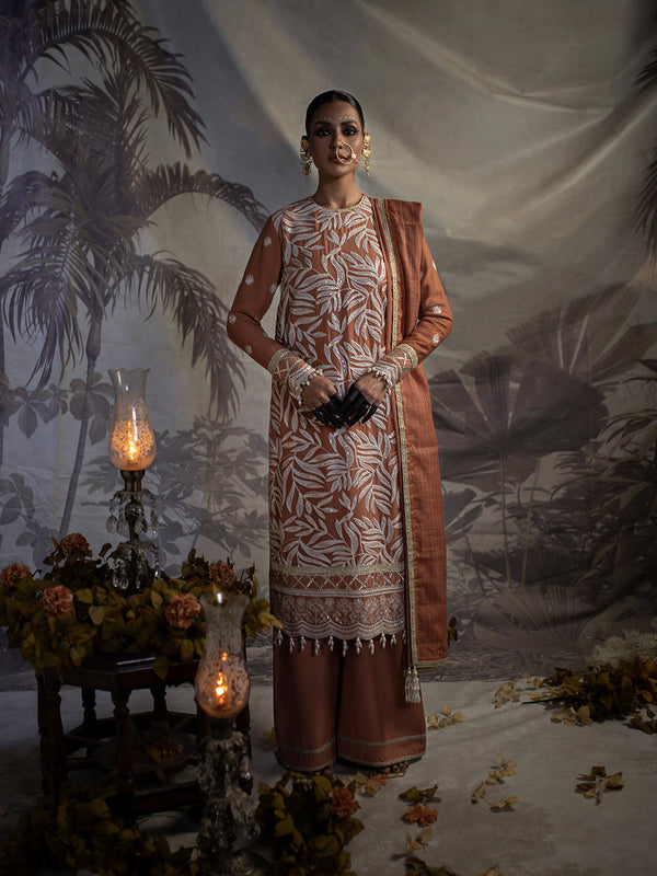 3PC FESTIVE FORMAL EMBROIDERED SUIT