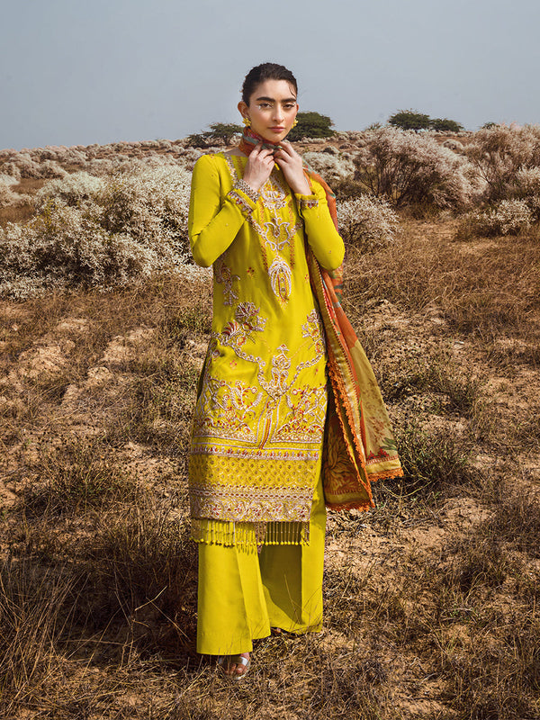 3PC FESTIVE FORMAL EMBROIDERED SUIT