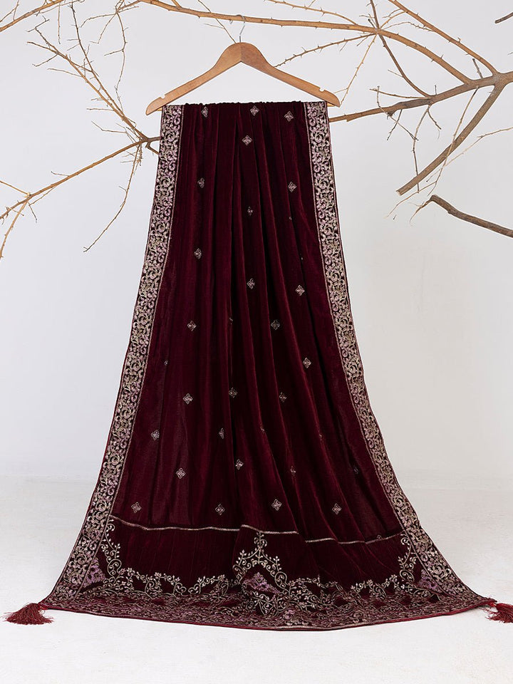 Velvet Shawl (SP-W22-VP-011) - SalitexOnline